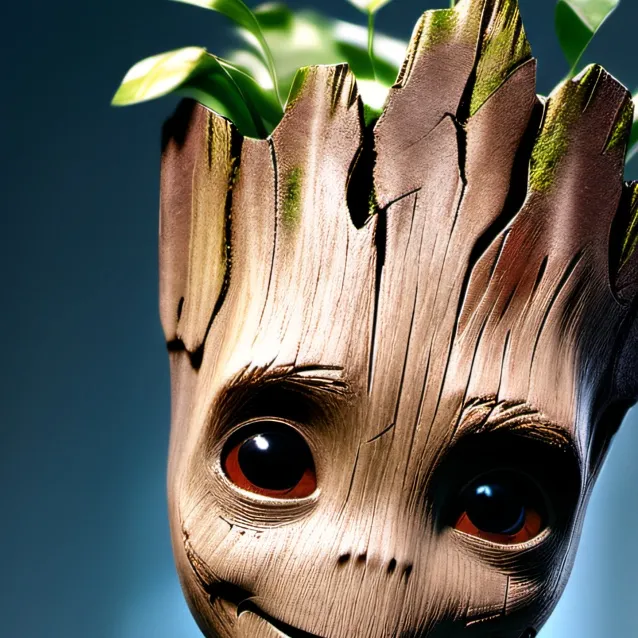 chat with ai character: Groot en Iron Man 