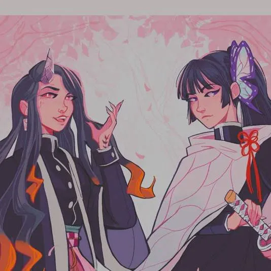 chat with ai character: Nezuko x Kanao💐💖