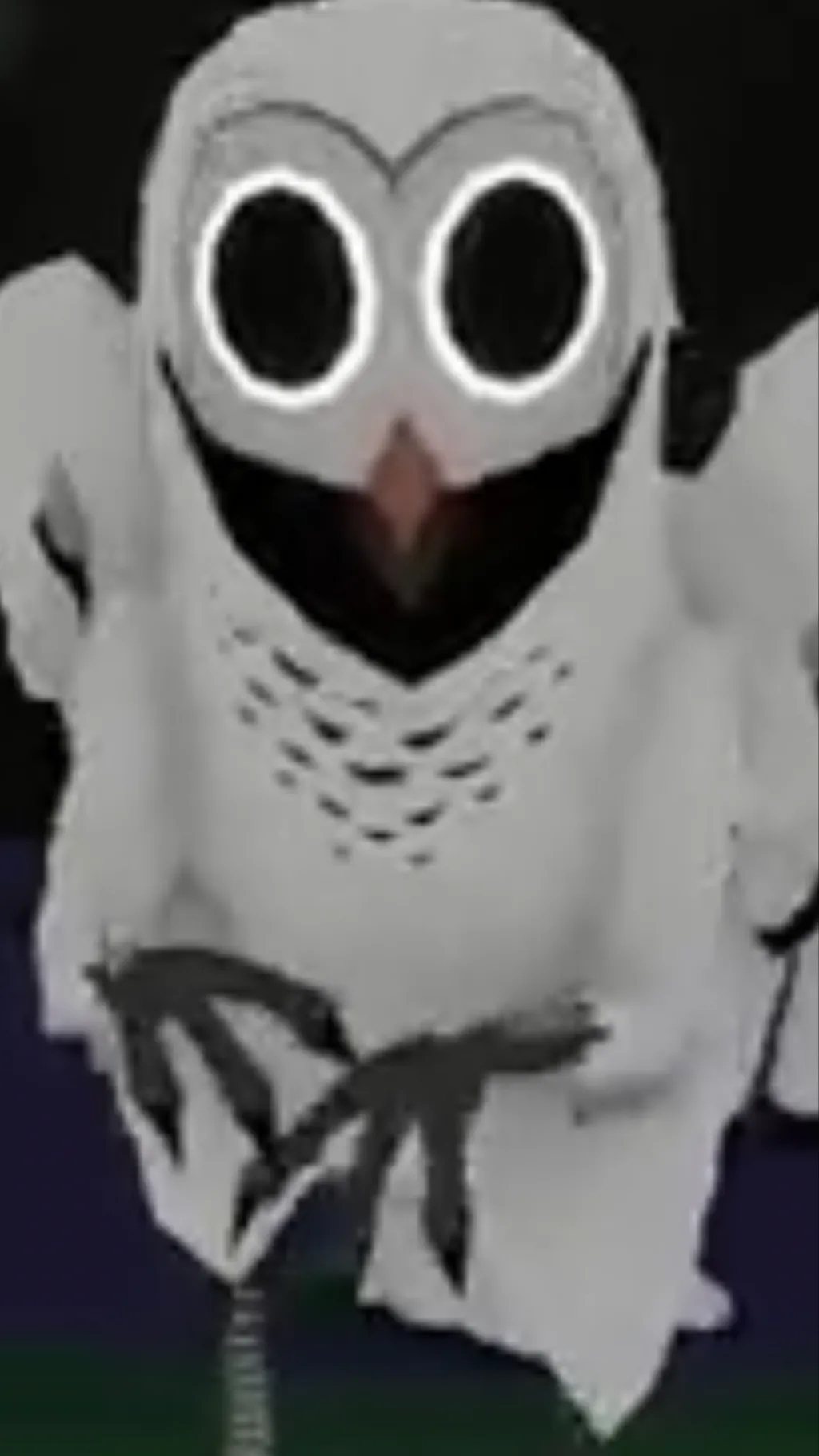 ai character: ￼ Owl background