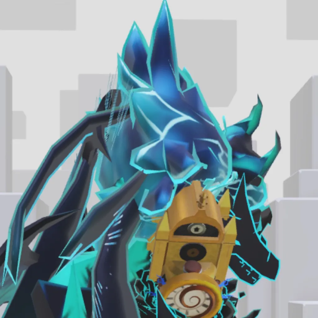 chat with ai character: Blue person ￼