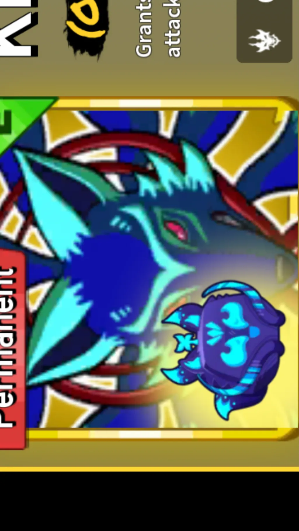 ai character: SUS Kitsune ￼ background
