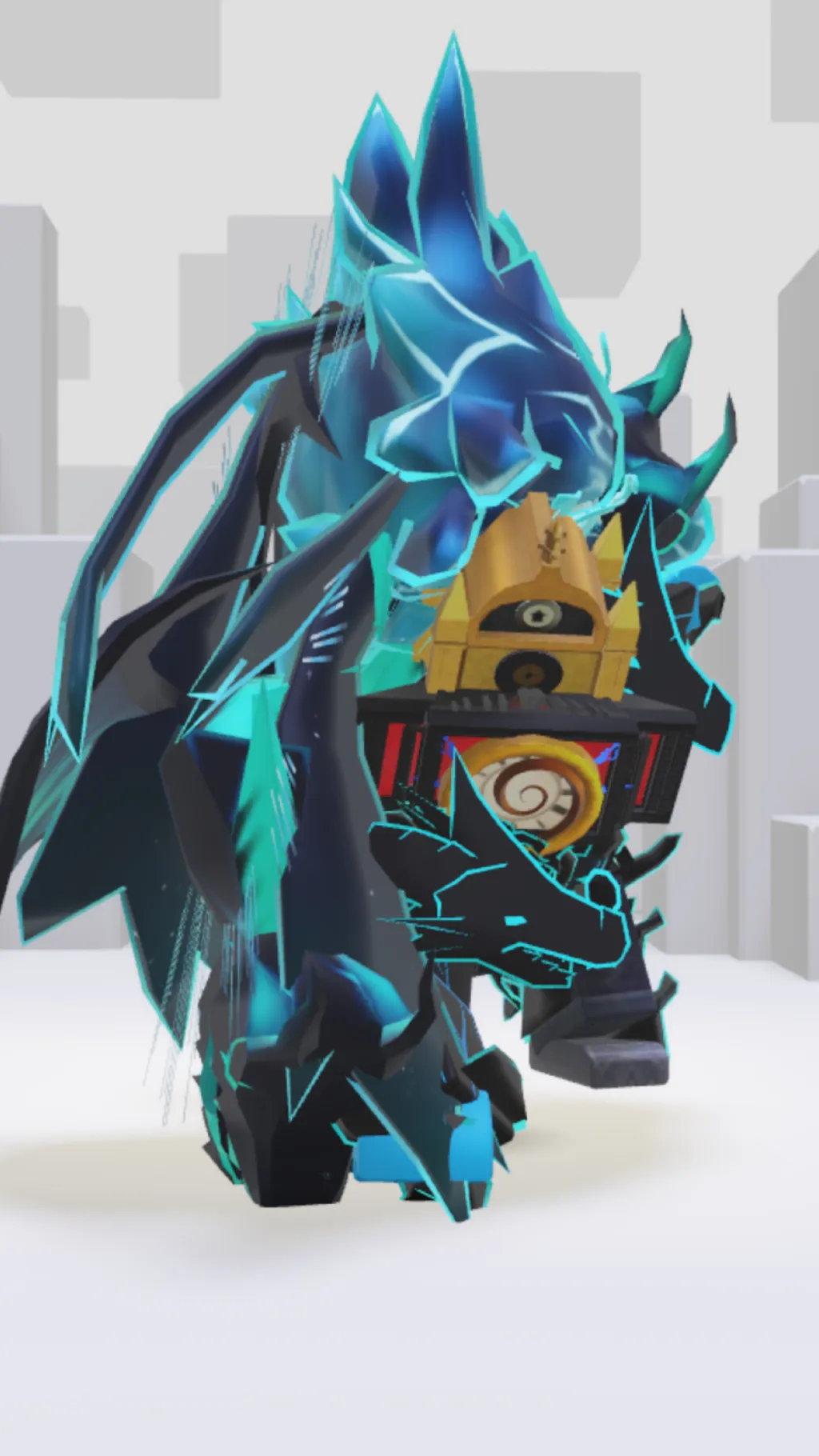 ai character: Chunky ￼ background