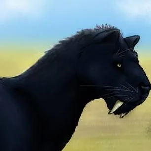 chat with ai character: black smilodon