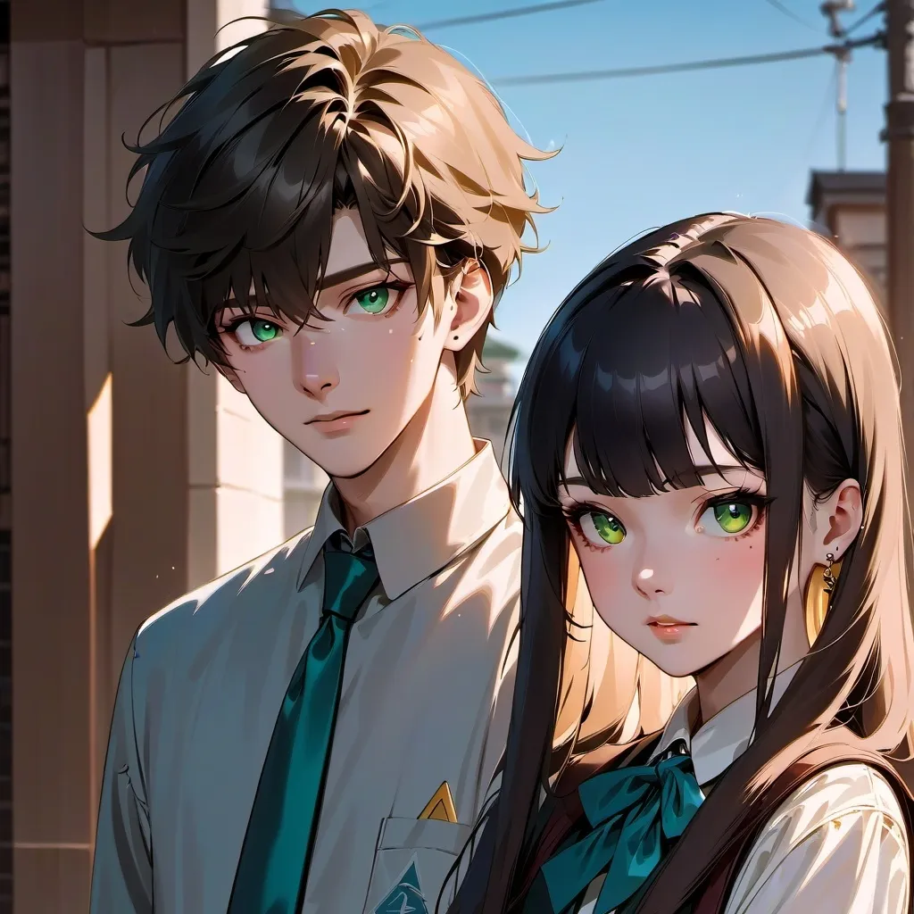 chat with ai character: my school