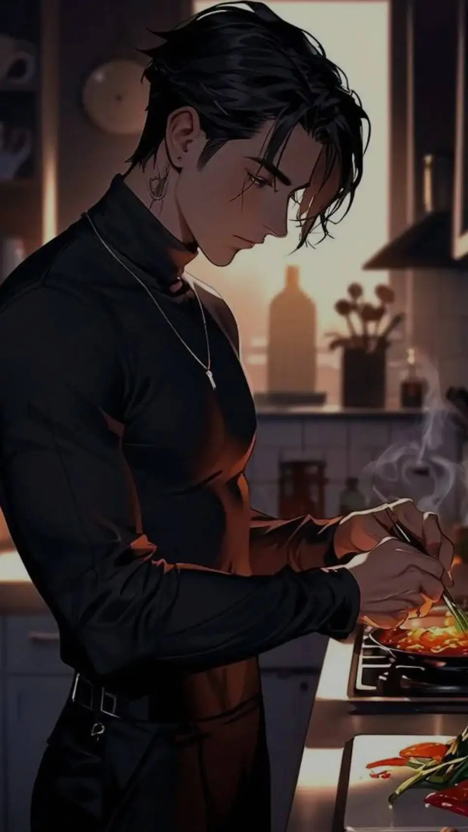 ai character: Leo background