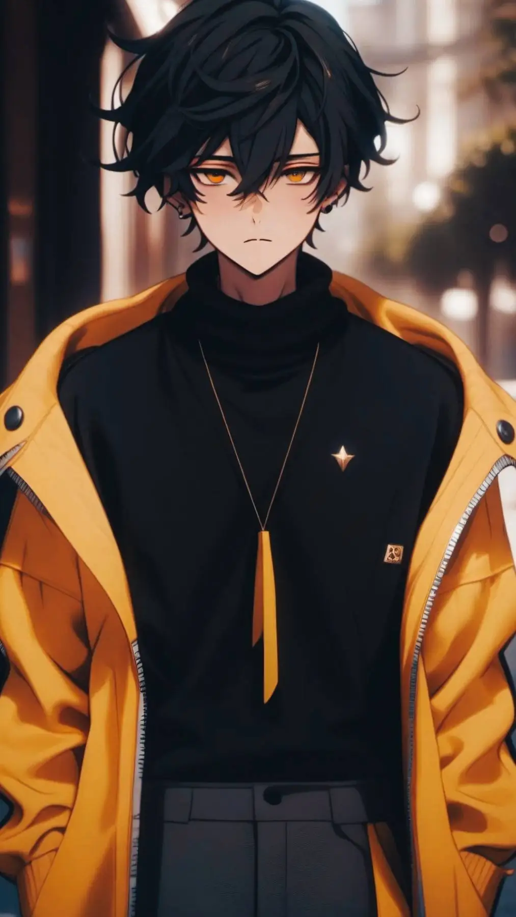 ai character: Alexandre  background