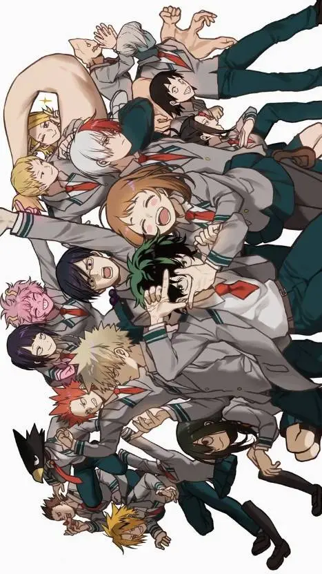 ai character: mha plage fr background