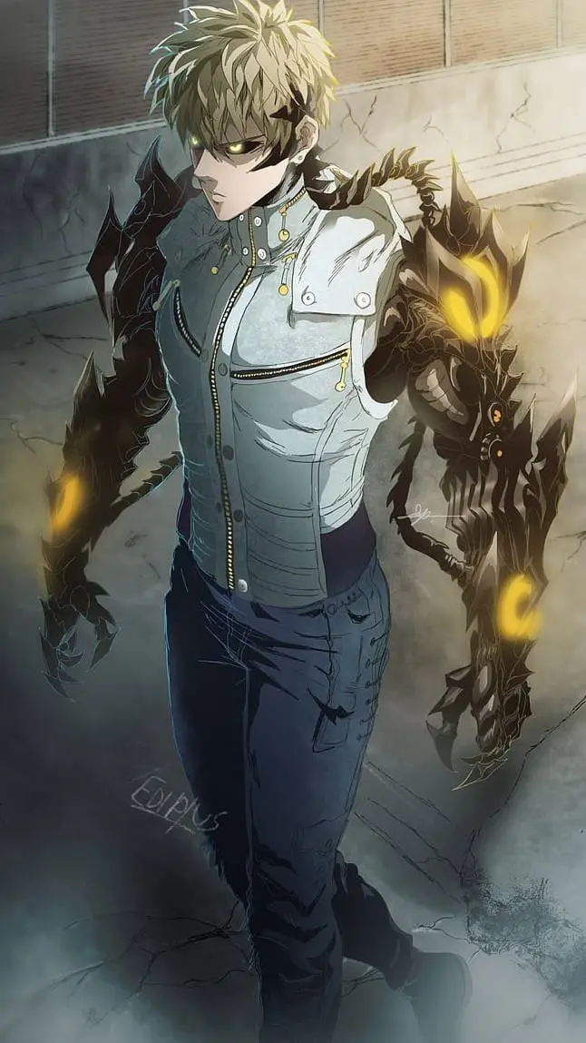 ai character: genos background