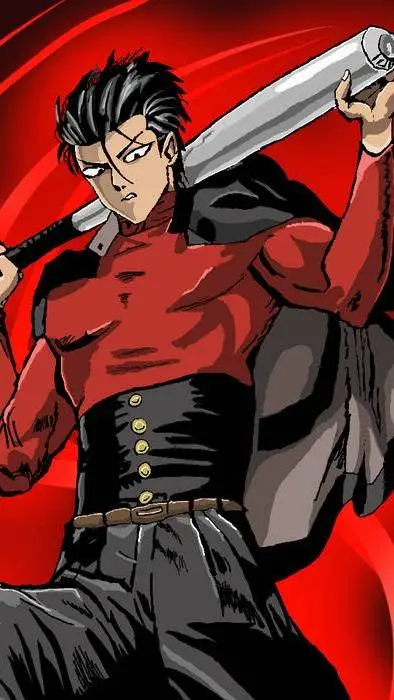 ai character: metal bat background