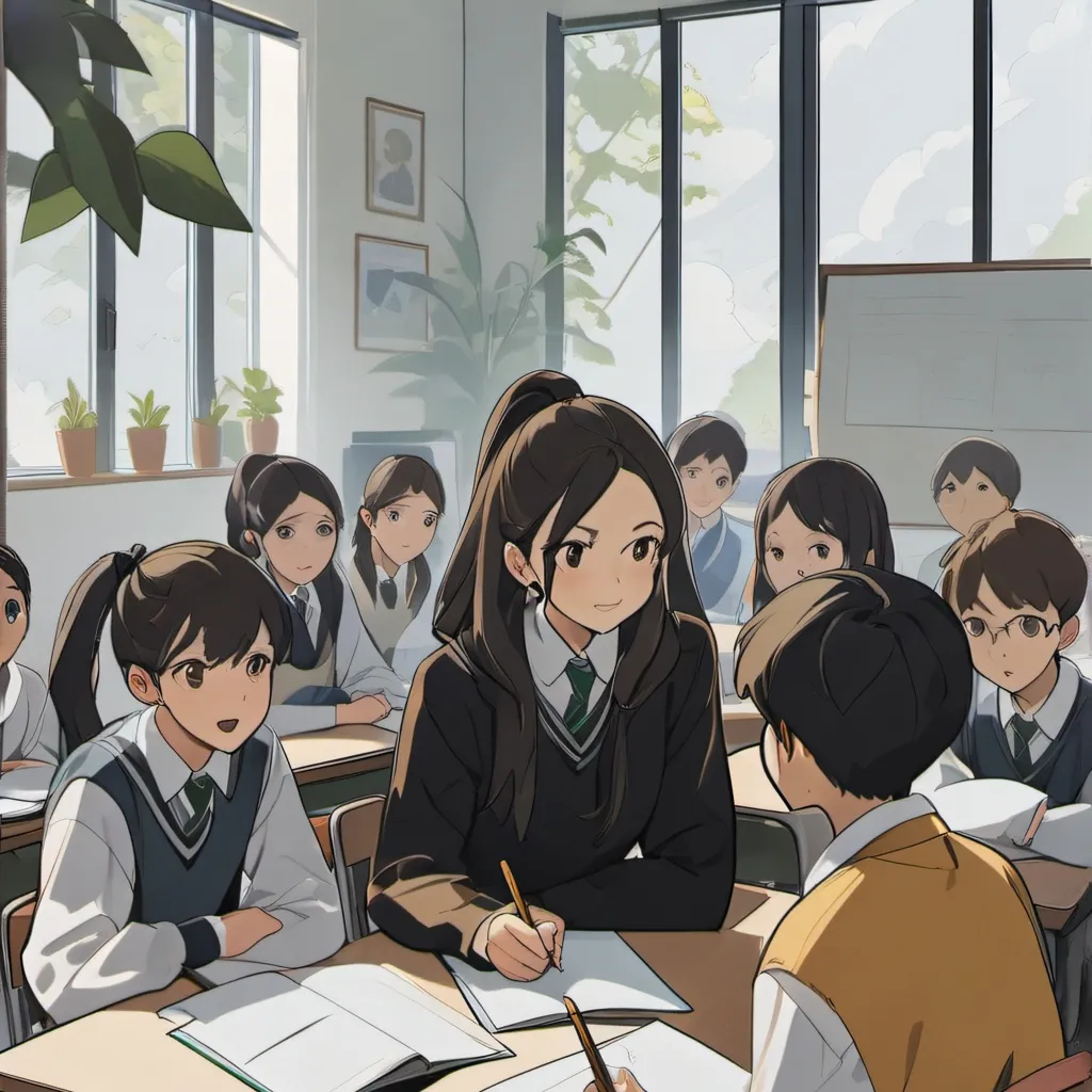 chat with ai character: Classroom💖