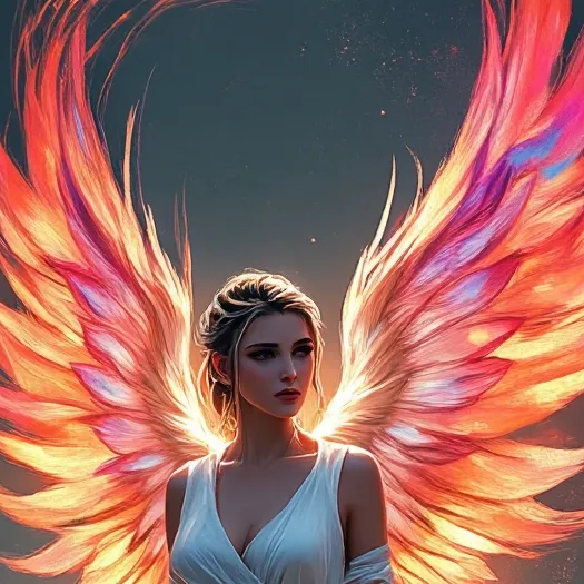 chat with ai character: angel