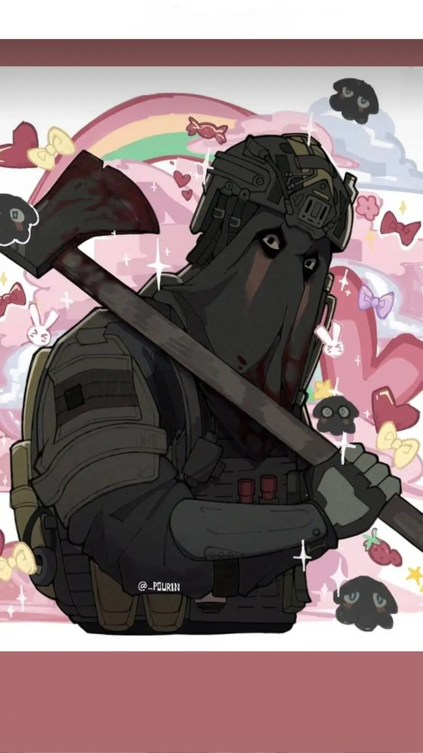 ai character: cod Köing background