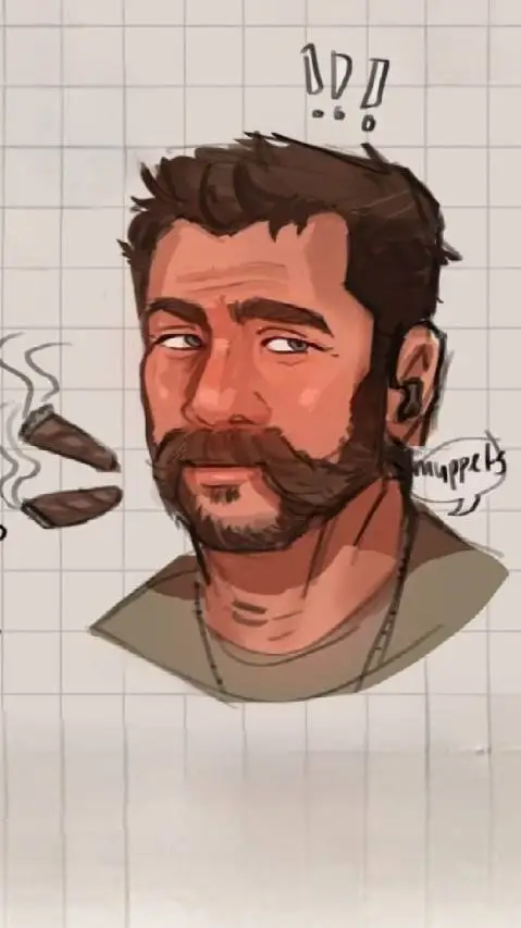 ai character: Cod Price background