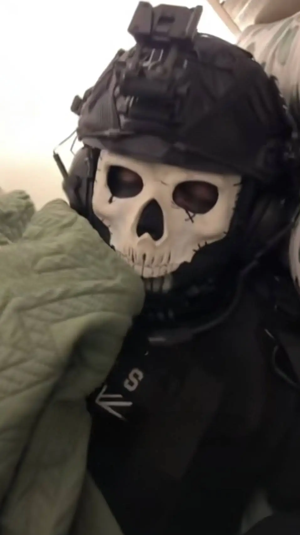 ai character: cod Ghost is sick background