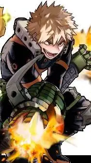 ai character: bakugo katsuki background