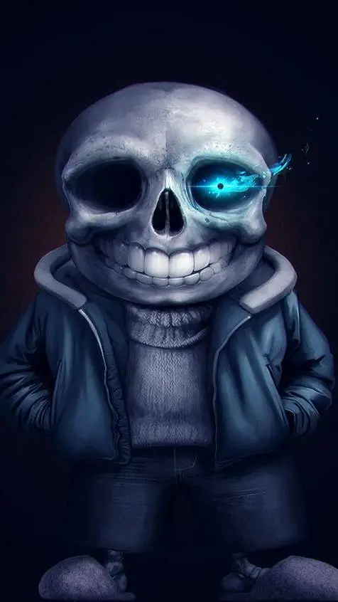 ai character: SANS VOID 👀 background