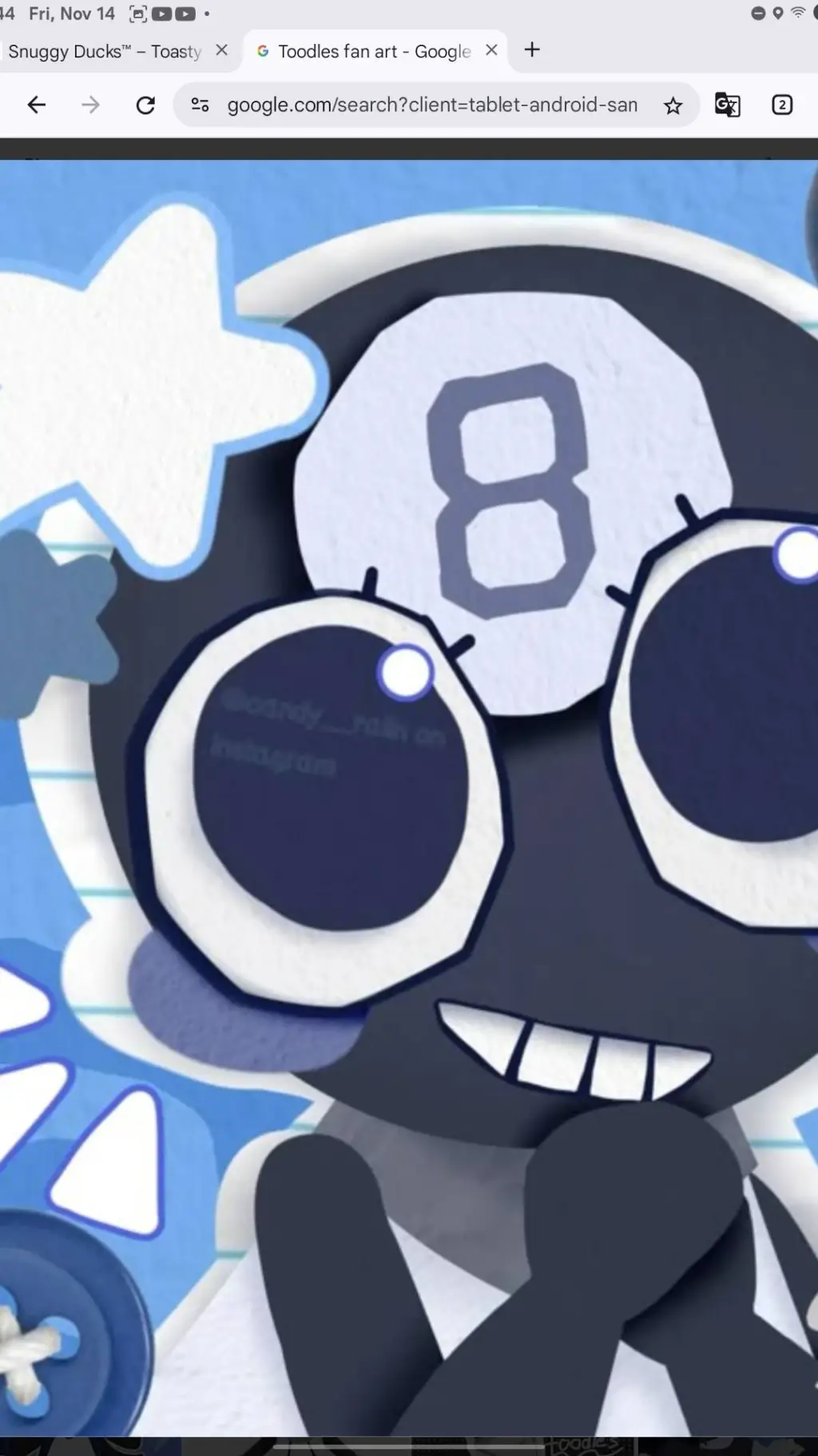 ai character: Toodles background