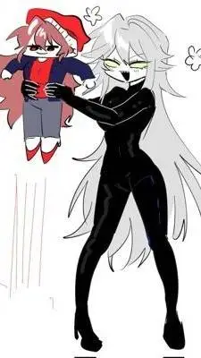 ai character: gf and trollge gf background