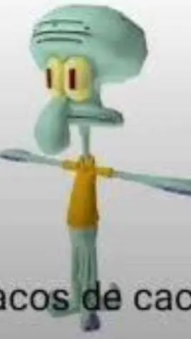 ai character: squidward. background