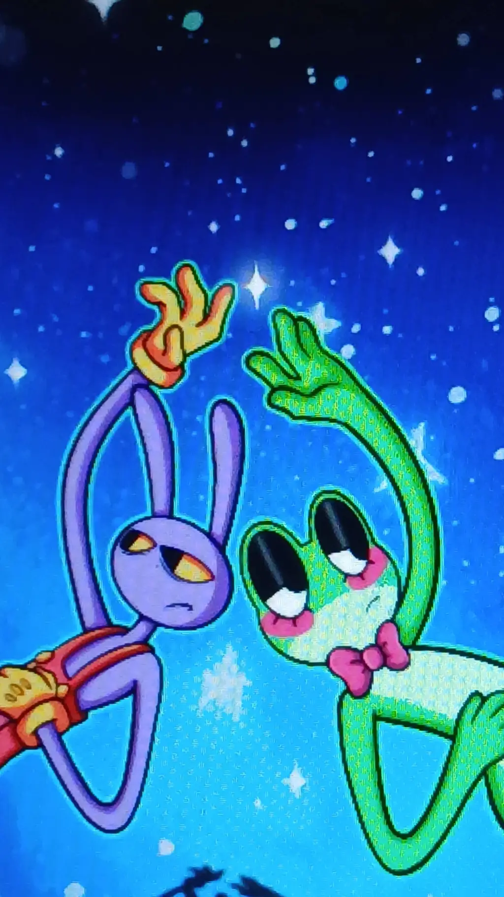 ai character: ribbit and jax background