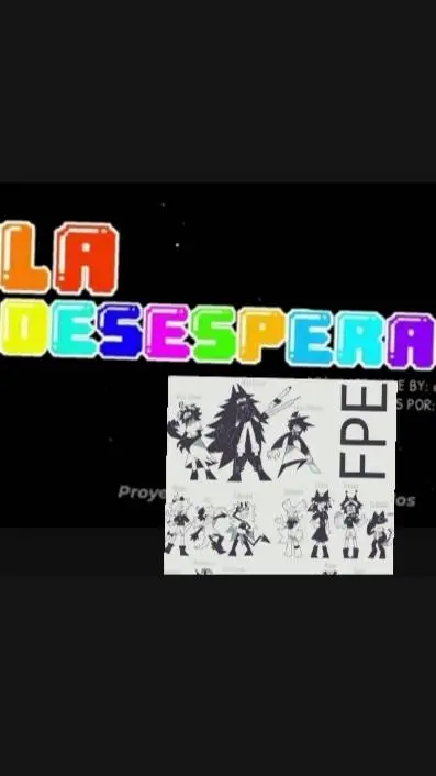 ai character: Despair au+ fpe background