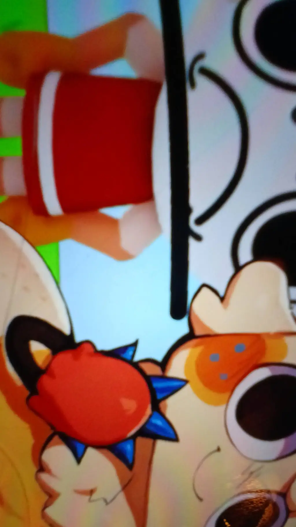 ai character: shrimpo background