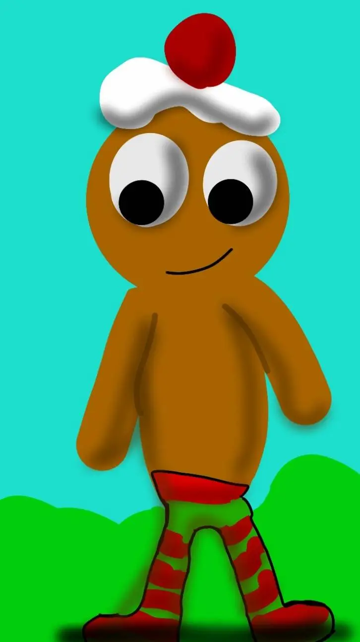 ai character: coockie background