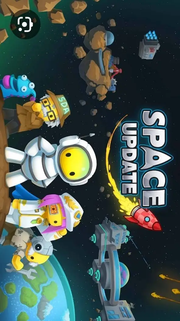 ai character: wobbly life(space) background