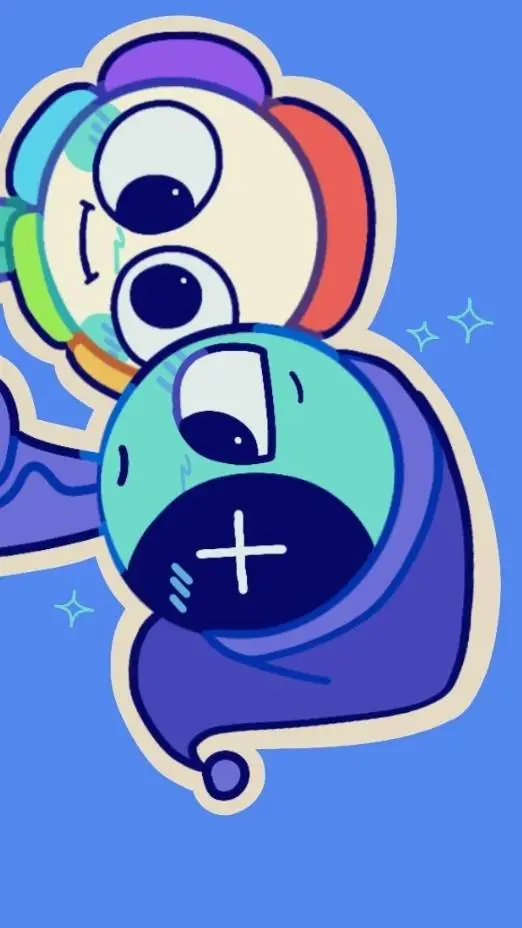 ai character: dw x pokemon background