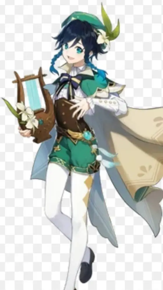 ai character: Venti background