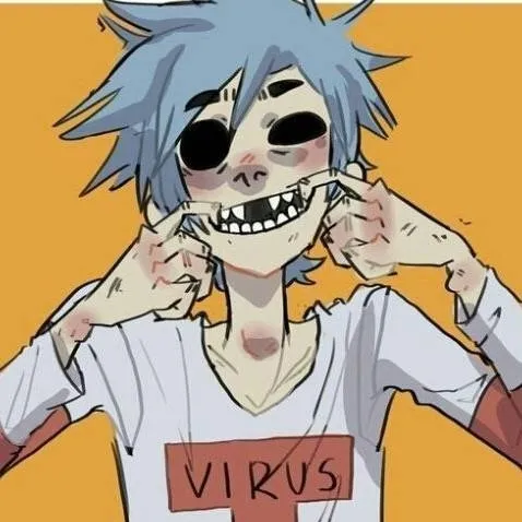 chat with ai character: 2-D gorilaz 