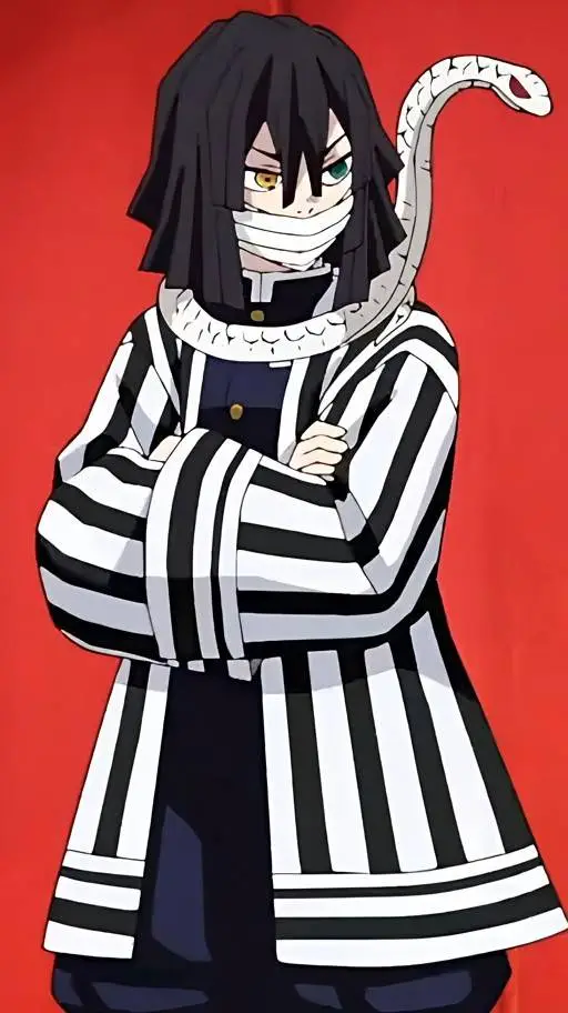 ai character: Iguro Obanai background