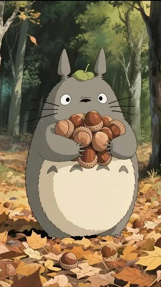 ai character: totoro background