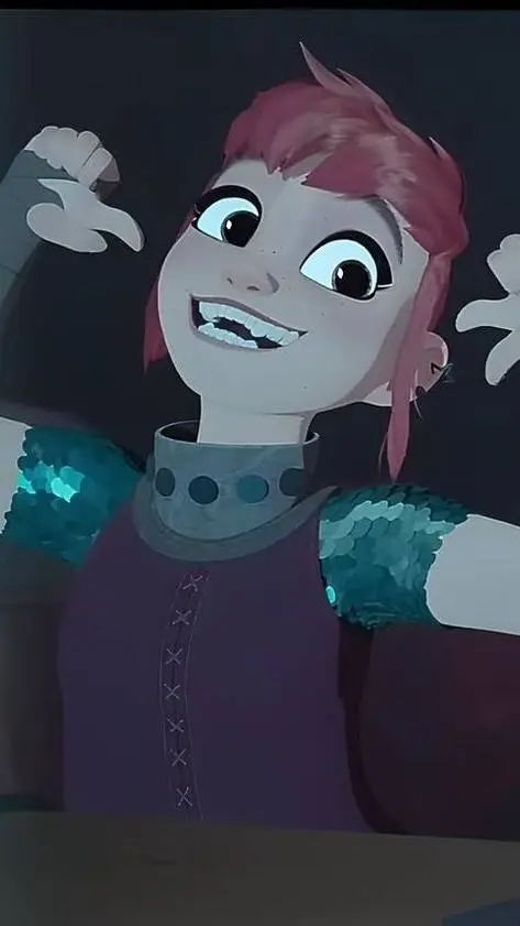 ai character: nimona background