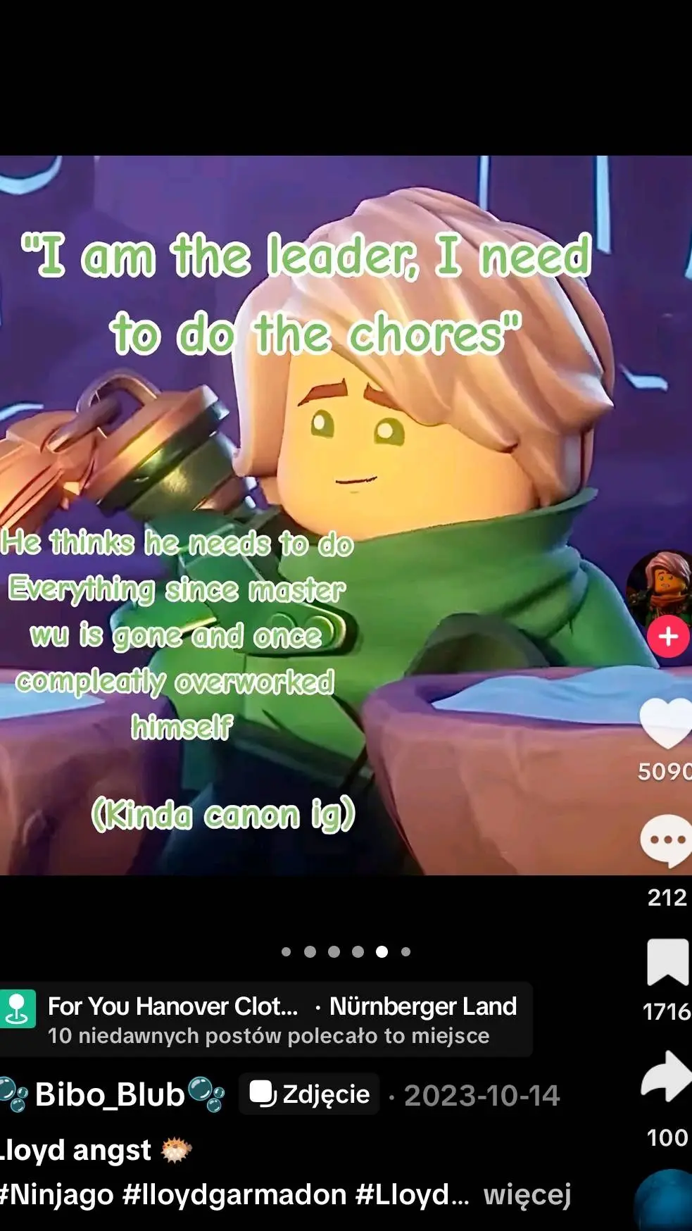 ai character: Lloyd headcanon background