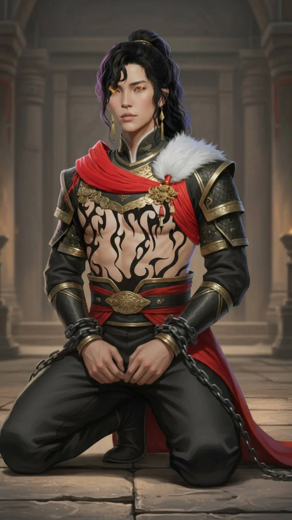 ai character: Тэнг background