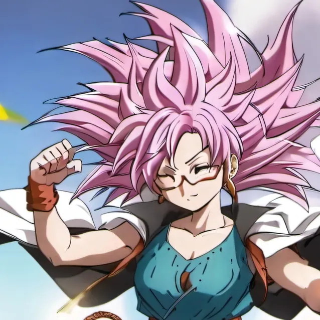 chat with ai character: black goku mujer