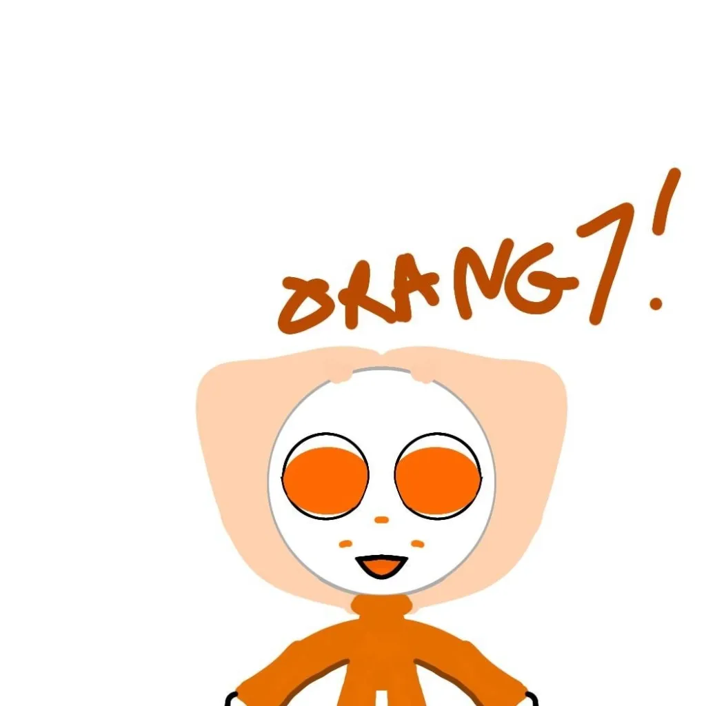 chat with ai character: orangy