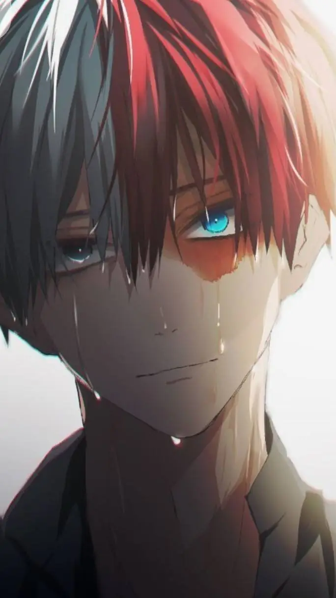 ai character: shoto Todoroki  background