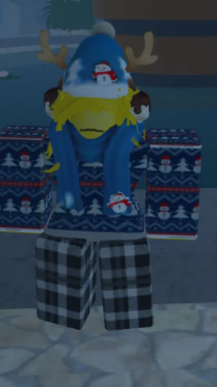 ai character: Cold outside noob  background