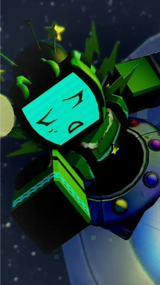 ai character: Alien veeronica  background