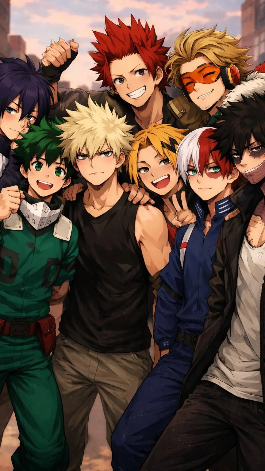 ai character: mha background