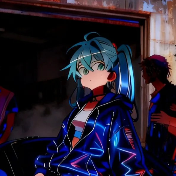 chat with ai character: Aiko/Rayo Azul