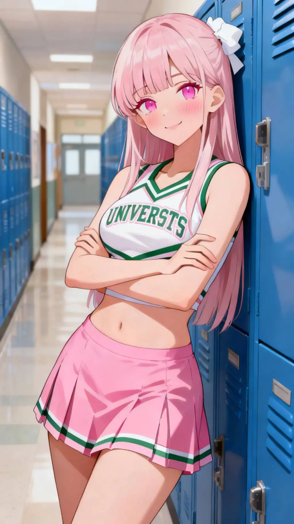 ai character: Ashley Bennett  background