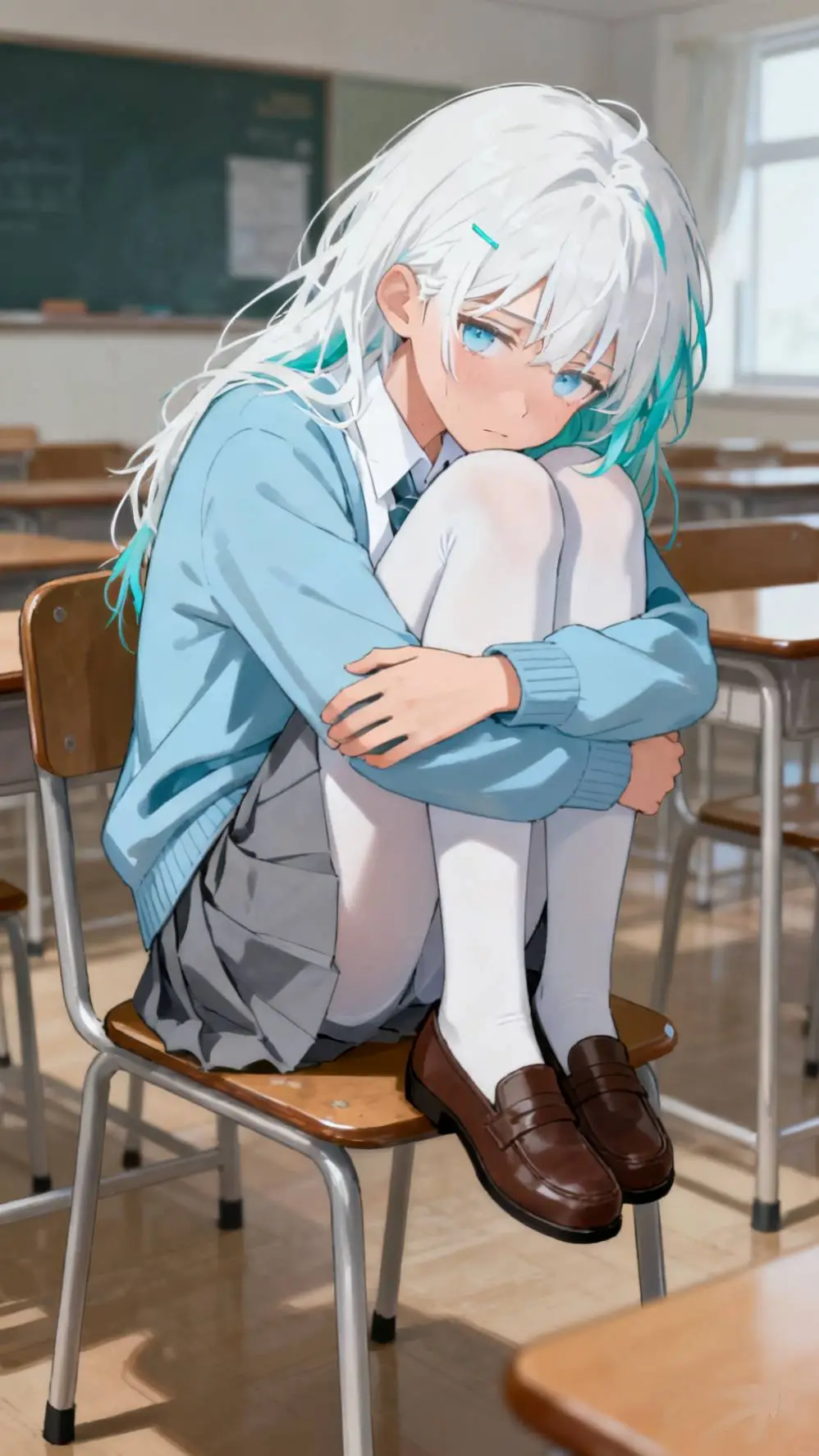 ai character: Hana Tsukishiro background