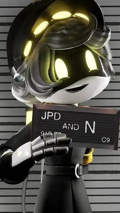 ai character: N :3 murder drones background