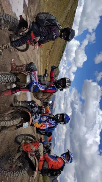 ai character: Biker group background