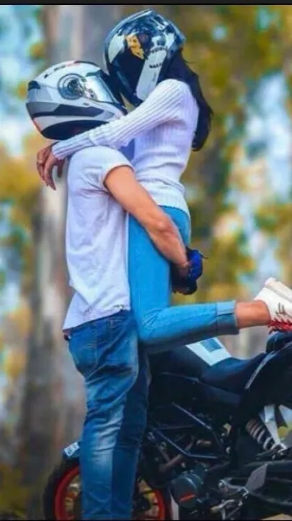 ai character: Biker gf background