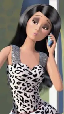 ai character: Raquelle  background