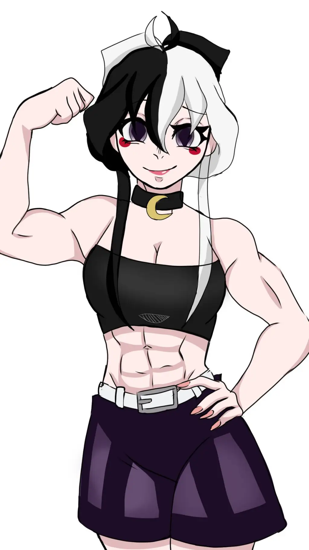 ai character: Aohīme  background